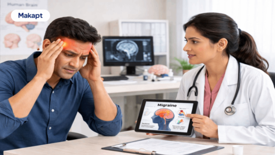 Featured image for blog: Migraine Doctor in Gorakhpur: Symptoms, Causes and Treatment