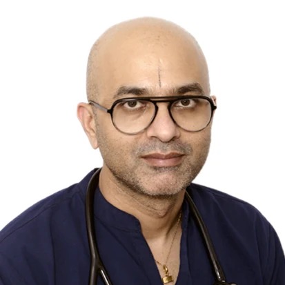 Portrait of Dr. Santosh Ghai, Internal Medicine in new-delhi