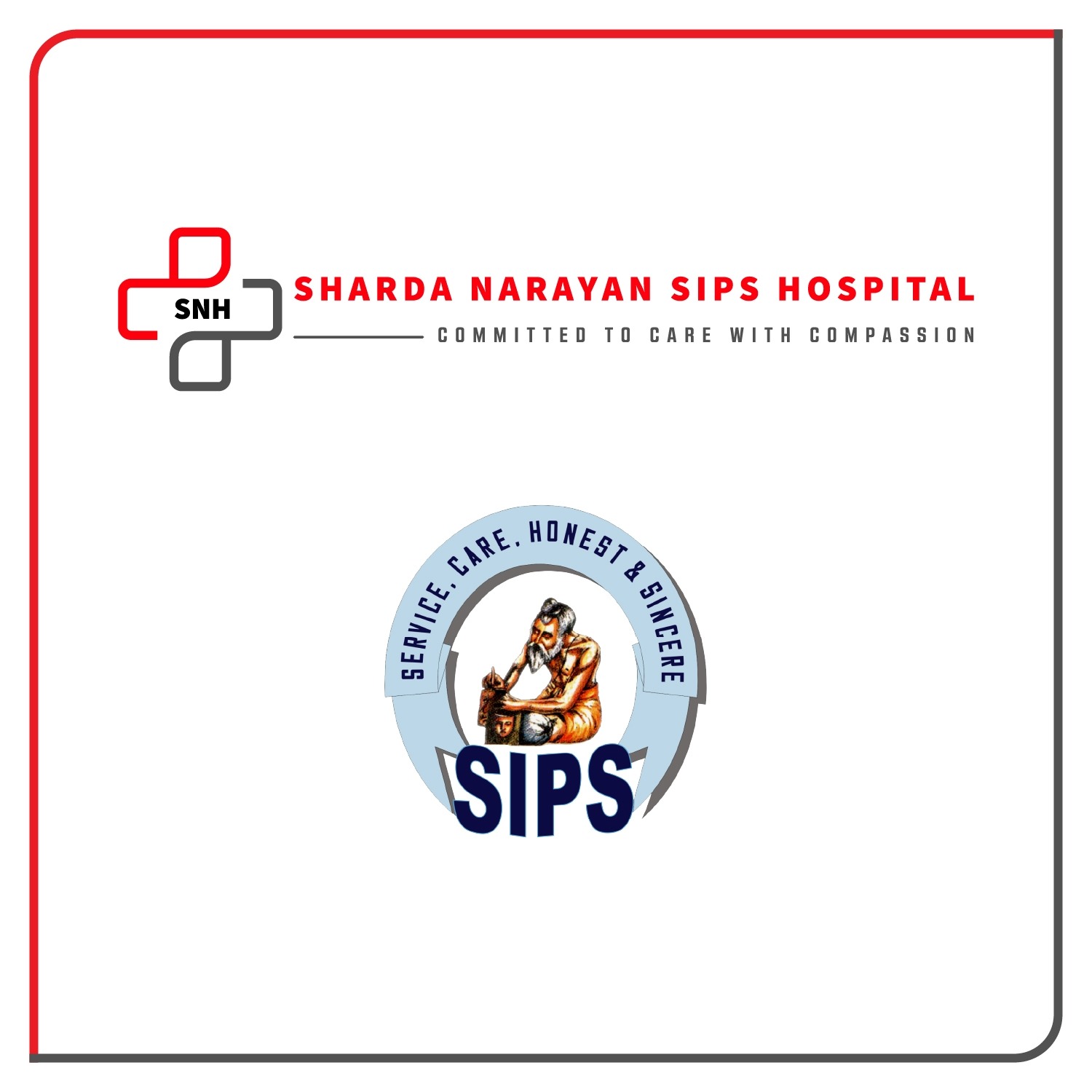 Sharda Narayan SIPS Hospital logo